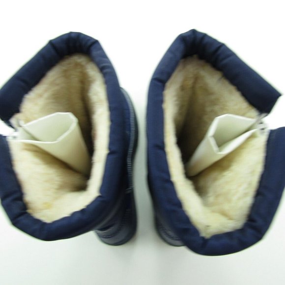 VINTAGE Nordica Italian Snow Boots Size 44 Side Zipper Lined Winter Boots main image 9
